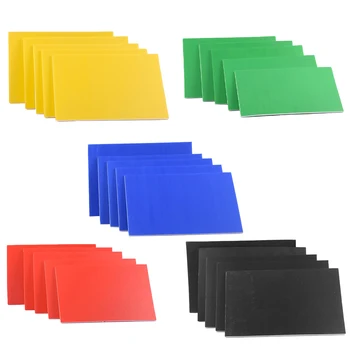 

5 Pieces PVC Sheet Foam Board KT Board DIY Model Base Plate Building Sand Table Material 300x200x5mm