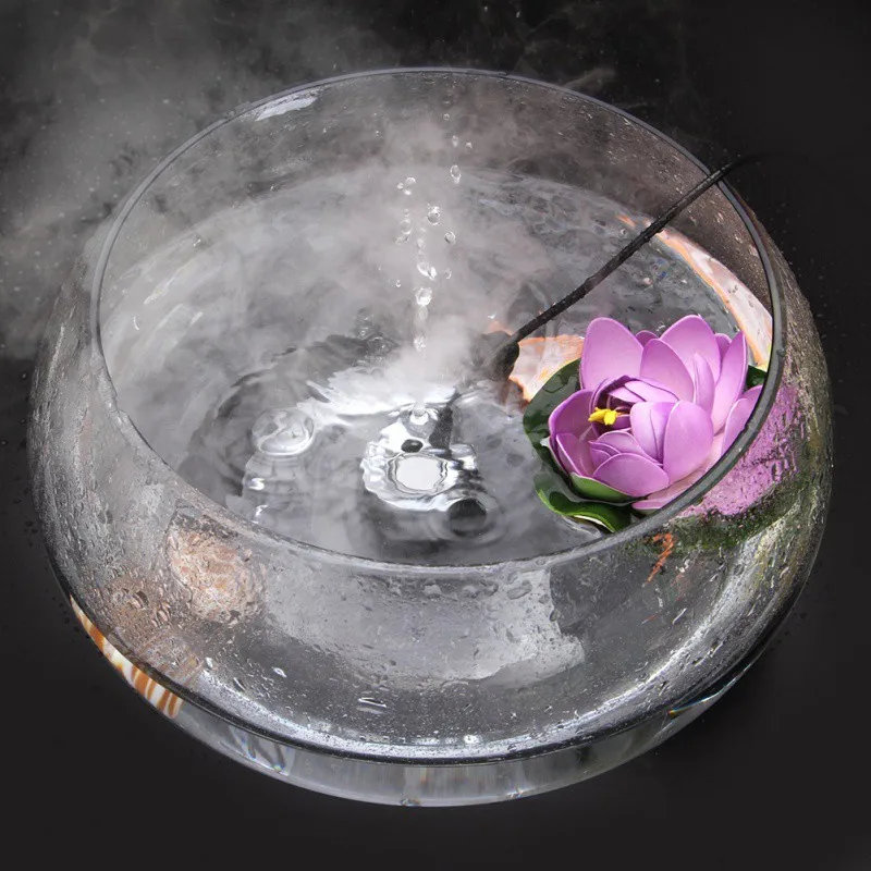 

Rockery Bonsai Making Foggy Single-head Ultrasonic Atomizing Head Flowing Water Landscape No Light Make Mist Tool