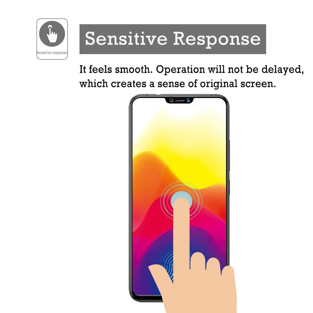 Full Cover Tempered Glass for Vivo V5 V7 Plus Y66 Y67 Y69 Y71