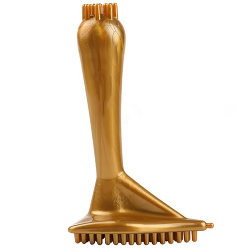 Muscle Relax Body Massage Brush Meridian Dredge Guasha Tool Body Scraping Beauty Device Health Care Antifatigue Relieve Stress