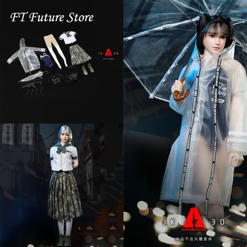 

In Stock 1/6 Female Figure Accessory JK-03 Girl Set Armed Student Sister Suit Weapon Accessories Model for 12'' SDH015 Body