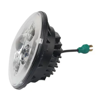 

7inch Motorcycle Projector H4 H13 LED Hi/Lo Beam Headlight Projector With Angel Eye Light For Harley For Wrangler