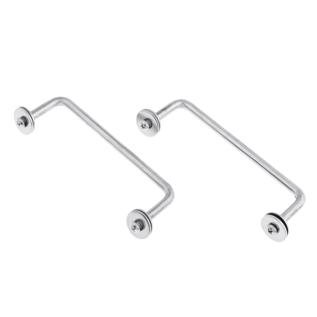 Pack 2 Scuba Diving Dive Diver BCD Rail Hardware For Underwater Snorkel Buoy