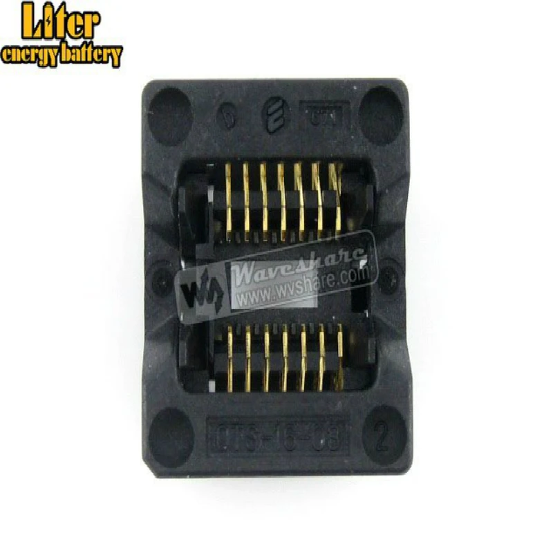 SOP14 SO14 SOIC14 OTS-14(16)-1,27-03 Enplas IC тестовый Адаптер для программирования с гнездом 3,9 мм ширина 1,27 мм шаг