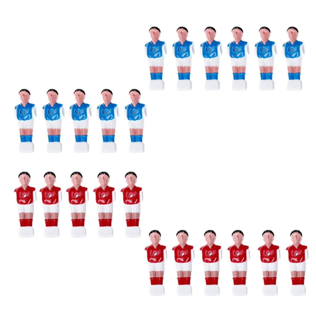 22x Professional Foosball Man Guys Players - Table Soccer Football Parts Replacement for Adult & Kids