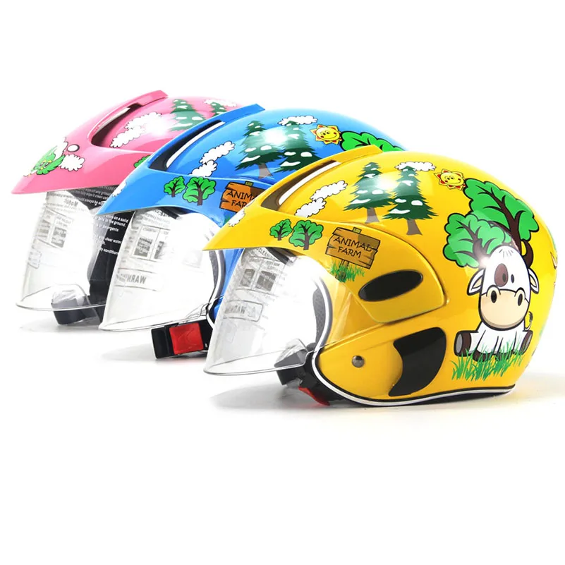 Cascos De Motocicleta 3 8 Años Casco De Niños Bicicleta Para Niños Ropa  Protectora Para Niños Ciclismo De Montar Casco De Seguridad Casco. De 51,09  €