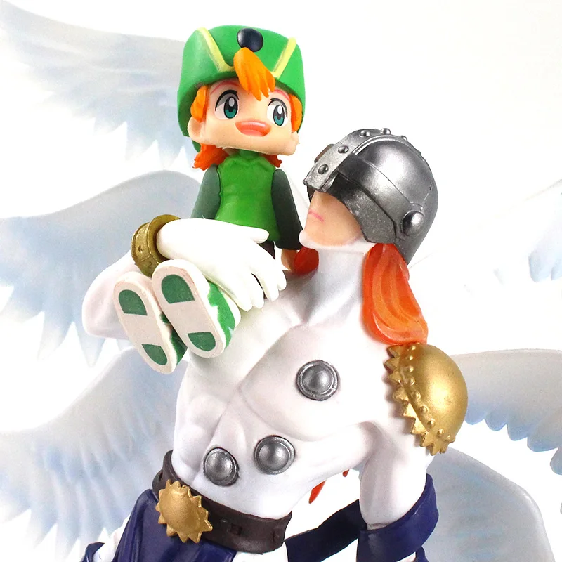 Аниме Digimon Приключения Angemon Angewomon фигурка Такаши Ягами Хикари ПВХ модель игрушки
