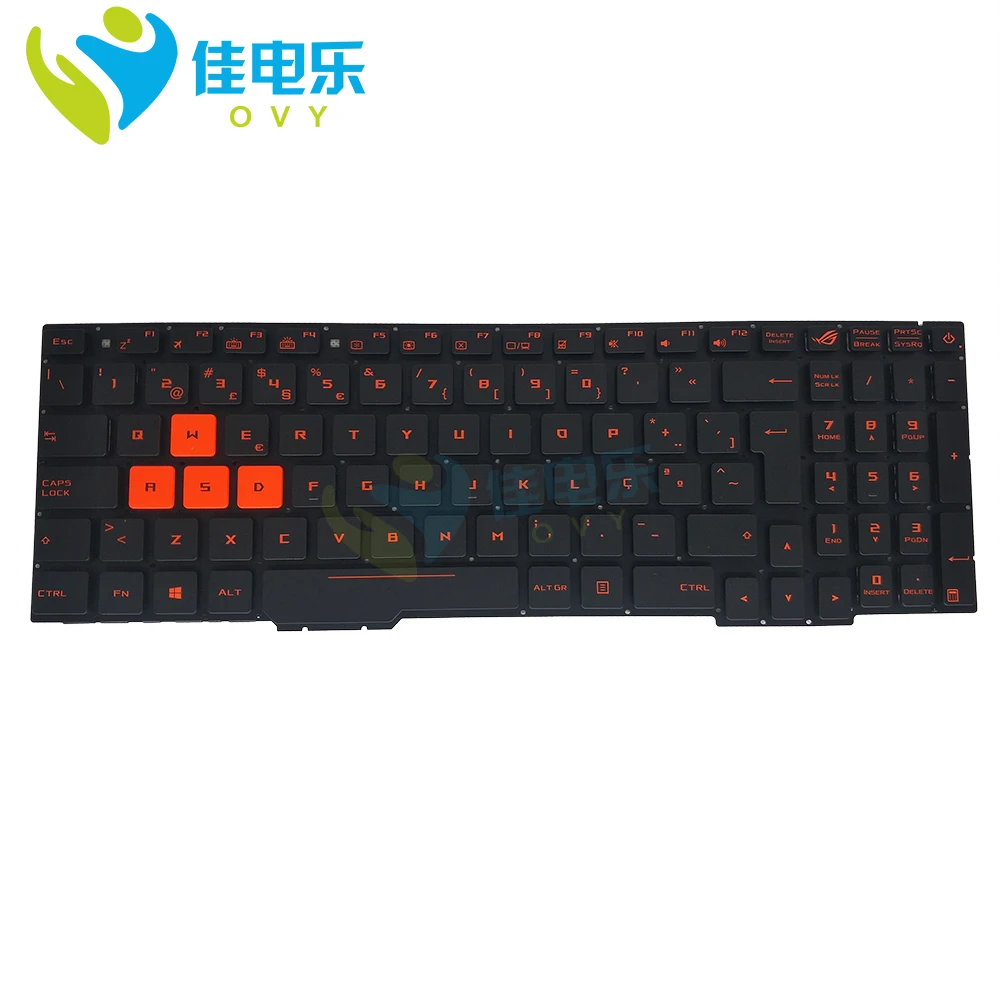 Новая клавиатура GL553 для ноутбука ASUS GL553VS GL553V PO TR с подсветкой 0KNB0-6671PO00 V156362AS1