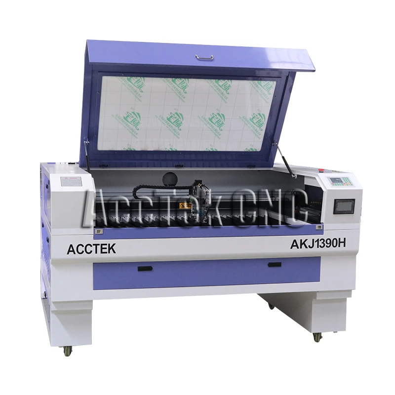 AKJ1390H дешевая машина для лазерной резки металла cnc станок древесины на продажу с