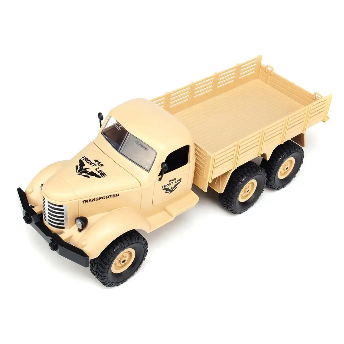 1/16 2,4G 6WD пульт дистанционного управления RC грузовик военный автомобиль Рок Гусеничный командный Коммуникационный автомобиль RTR игрушка авто армейские Грузовики Игрушки для мальчиков - Цвет: Q60