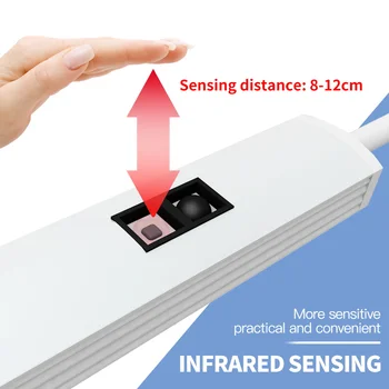 

Led Closet Light USB Kitchen Led Lamp 5V Smart PIR Hand Sweep Sensor Lighting Bulb 20/30/40/50cm Led Bedroom Decor Cabinet Light