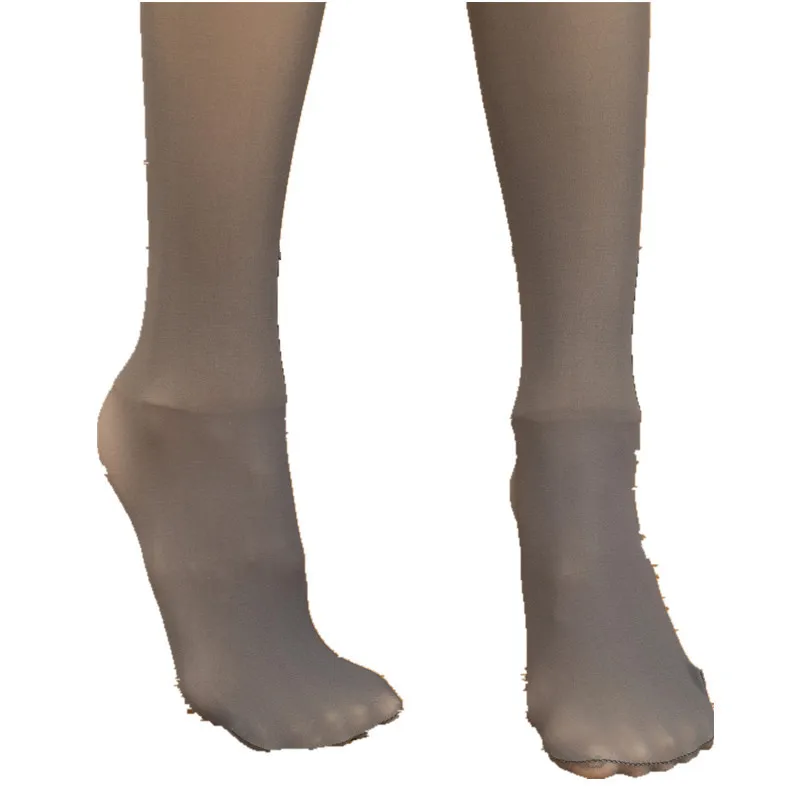 2020 Winter Pregnant Women Bare Leg Real Skin Penetrating 280g 400g Velvet Thickening Artifact Fake Through Meat Grey Pantyhose 4