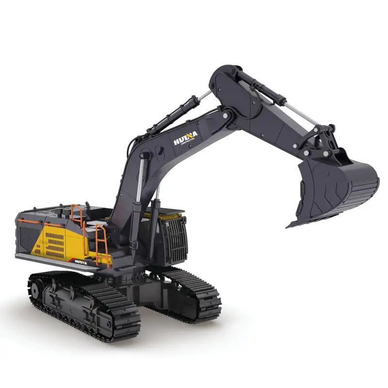 Игрушки HUINA 22 канала 592 новый экскаватор из сплава 1:14 большие радиоуправляемые