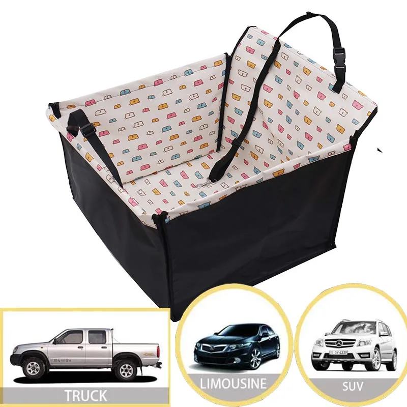 Pet Carriers Dog Car Seat Cover Carrying for Dogs Cat Mat Blanket Rear Back Hammock Pet Carriers Bag Protector transportin perro