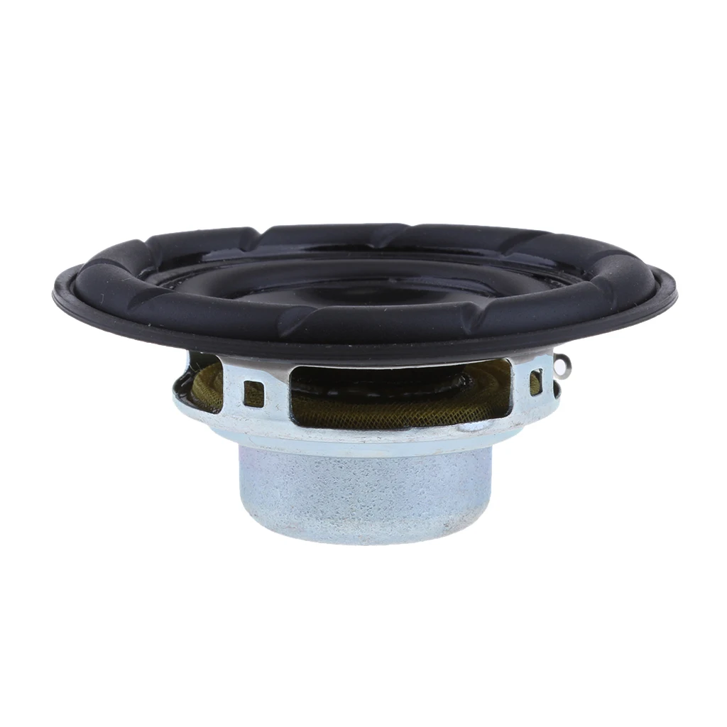 

New 40mm 5W Magnetic Speaker Stereo Sound PU Edge 16 Coil Home Audio Replacements