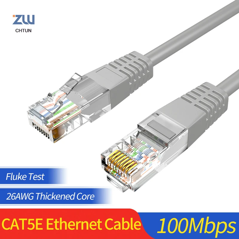 Сетевой кабель UTP CAT5e высокой скорости 100 Мбит/с RJ45 внутренний патч корд Cat 5 5e 10 м 20