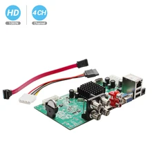 Besder 4 CH 4 в 1 AHD DVR видеонаблюдения безопасности CCTV рекордер DVR 4 канала 1080N Гибридный DVR плата для аналогового AHD CVI TVI