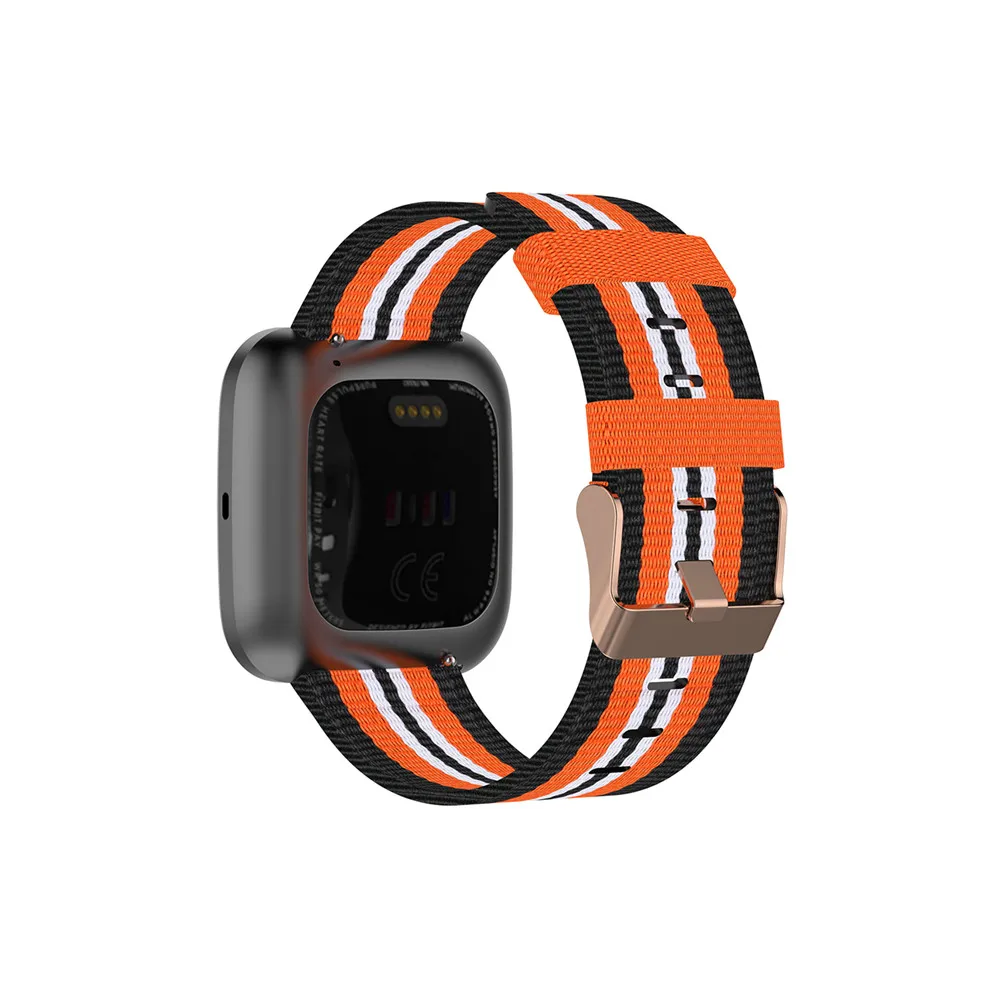 Сменный нейлоновый ремешок для часов для Fitbit Versa2/Versa Lite/Blaze 23 мм, универсальные аксессуары для наручных часов и браслетов