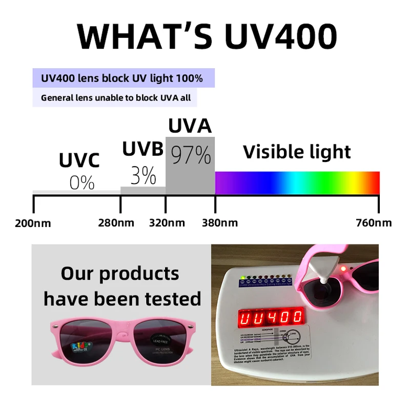 TIIYU2020 модные высококачественные милые UV400 детские очки с защитой от ультрафиолета для мальчиков и девочек