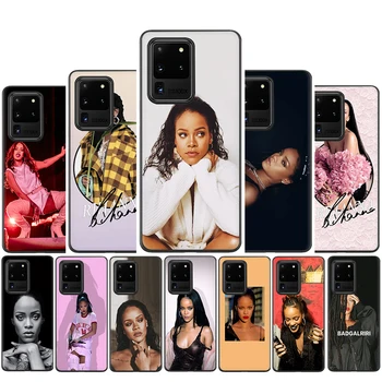 

Rihanna Silicone Case For Samsung S10 Note 10 Lite S20 Plus Ultra A01 A11 A21 A41 A51 A71 A81 A91