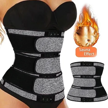 

Sauna Waist Trainer Corset Sweat Belts for Women Waist Trainer Body Shaper Slimming Corset Weight Loss Compression Trimme Belt