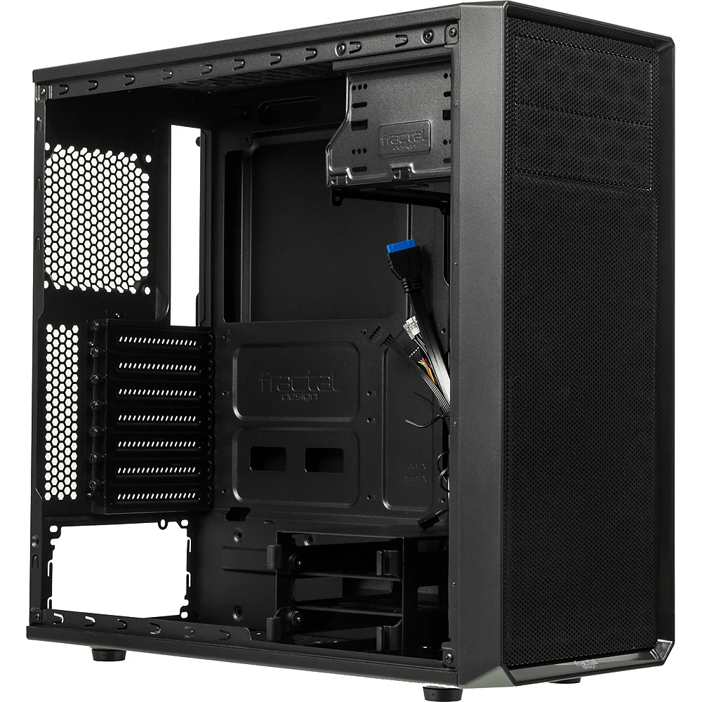 Корпус Fractal Design FOCUS G Window черный без БП ATX 6x120mm 4x140mm 1xUSB2.0 1xUSB3.0 audio bott