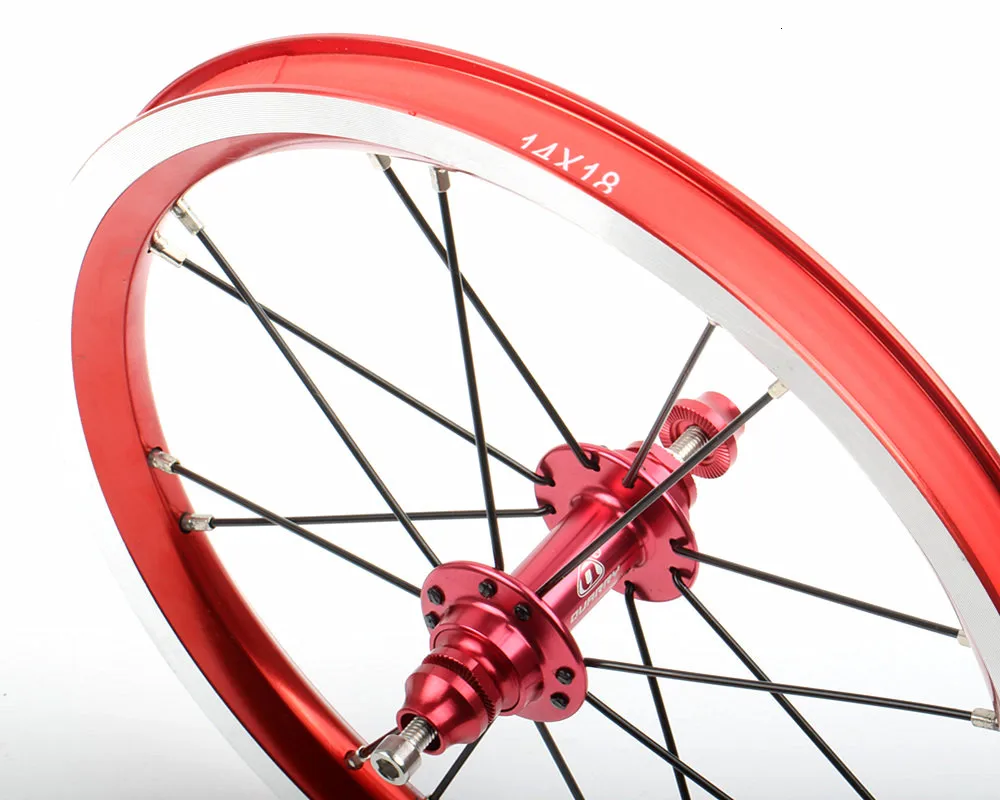 Cheap HIMALO bicycle wheelset 14 16inch Ultra lightweight Low resistance hub 20 hole  3 speed for shimano wheelset 20