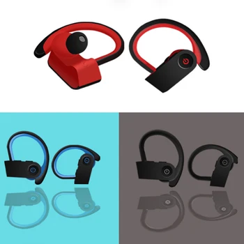 

TWS Earphone Wireless Sport Bluetooth 5.0 Headset Earhook Stereo Headphone with Microphone for Android iPhone All Smart Phone