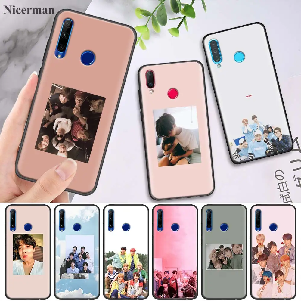 

Case for Huawei Honor 8X 8C 8A 8S 9 10 9X 20i V20 Lite Pro Y7 Y6 Y5 Y9 2018 2019 Play Enjoy 9E 9S J Hope kPop