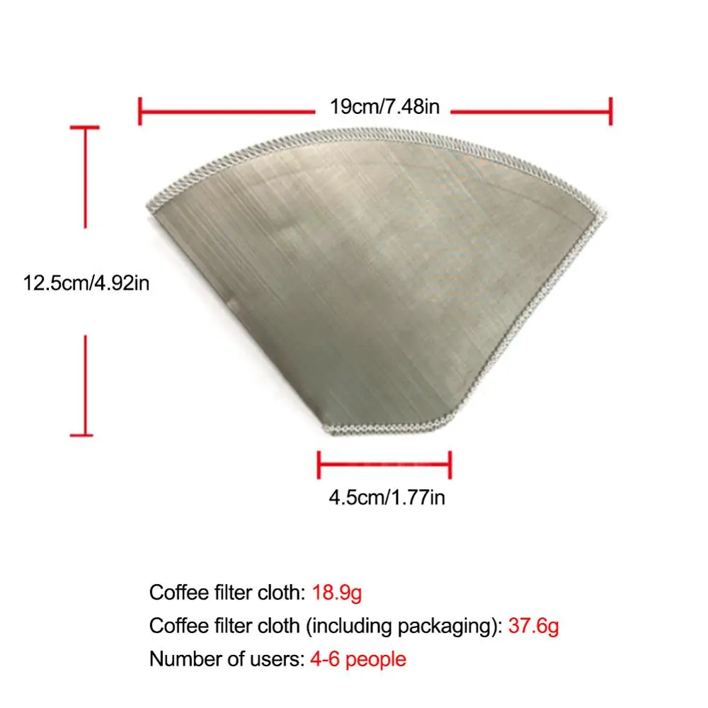 Jual Reusable Pour Over Coffee Filter 