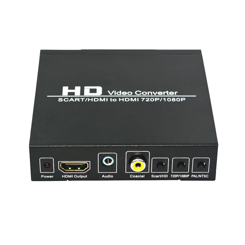 AMS HD 1080P SCART/HDMI в HDMI конвертер адаптер цифровой высокой четкости видео для TV Blu Ray DVD