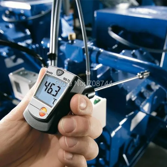 Testo 905-T2 контактный термометр с перекрестным зондом измерения температуры 0560 9056