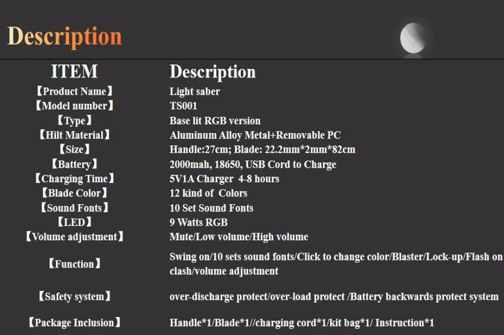 TXQsaber HEIßER RGB Lichtschwert, Metall Griff Schwere Dueling, 12 Farbe Ändern Volumen einstellung Kraft FX 6 Soundfons FOC