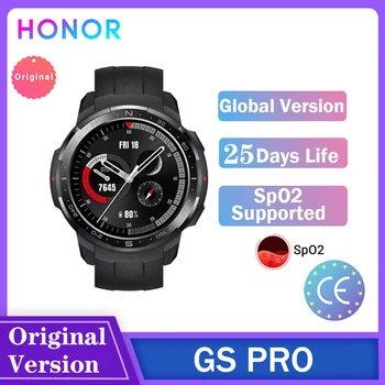 

Honor Watch GS Pro Smart Watch Global Version Bluetooth Calls 1.39'' AMOLED Display Heart Rate Monitoring Blood Oxygen ساعة المج