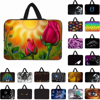 

Handle 10" Tablet Carry Bag Neoprene Case For Apple iPad Air 1 2 Pro 11 9.7 inch 2019 Tab For Samsung Lenovo Thinkpad Huawei Tab