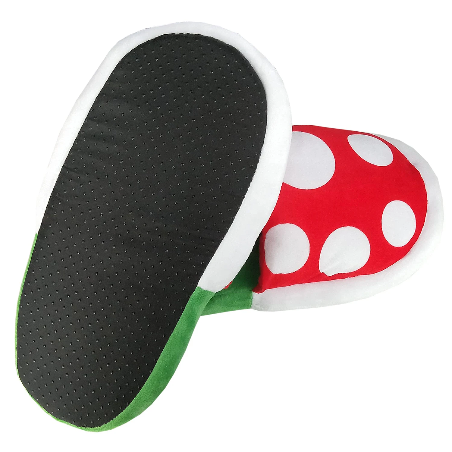 Piranha Plants Plush Funny Slippers Loafer With Pipe Pot Holder Funny Christmas Gifts For Women Mens Teens