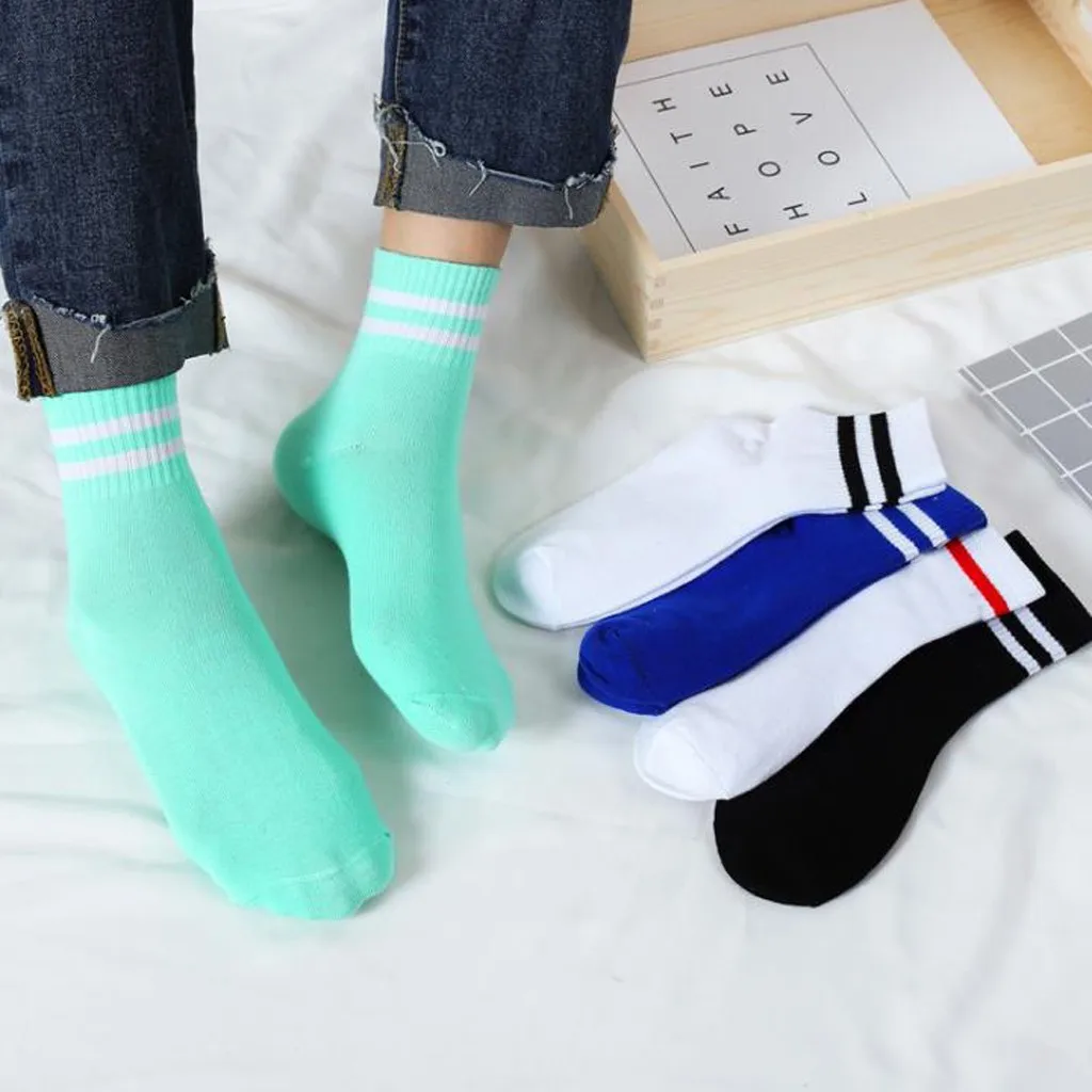 Женские носки в стиле хип-хоп, унисекс, креативные хлопковые носки для скейтборда с надписью Harajuku, удобные зимние носки