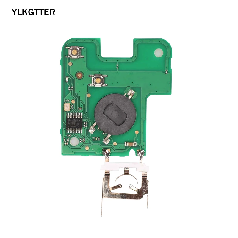 YLKGTTER 433 МГц 2 смарт-кард кнопка управления ключ дистанционного управления для Renault Laguna Espace Vel-Satis с DIY чистое лезвие ключа и чип PCF7947
