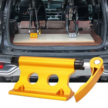 

Bike Bicycle Car Roof Rack Carrier Quick Release Alloy Block Fork Lock Mount Racks Stable Quick Mounting Tools Stand For Car SUV