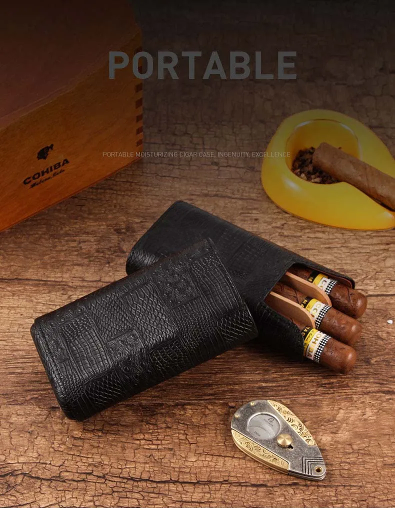 COHIBA ветрозащитная Зажигалка металлическая бутан струйная Зажигалка для сигар 2 фонарь Роскошная газовая зажигалка для сигарет карманная W/сигары