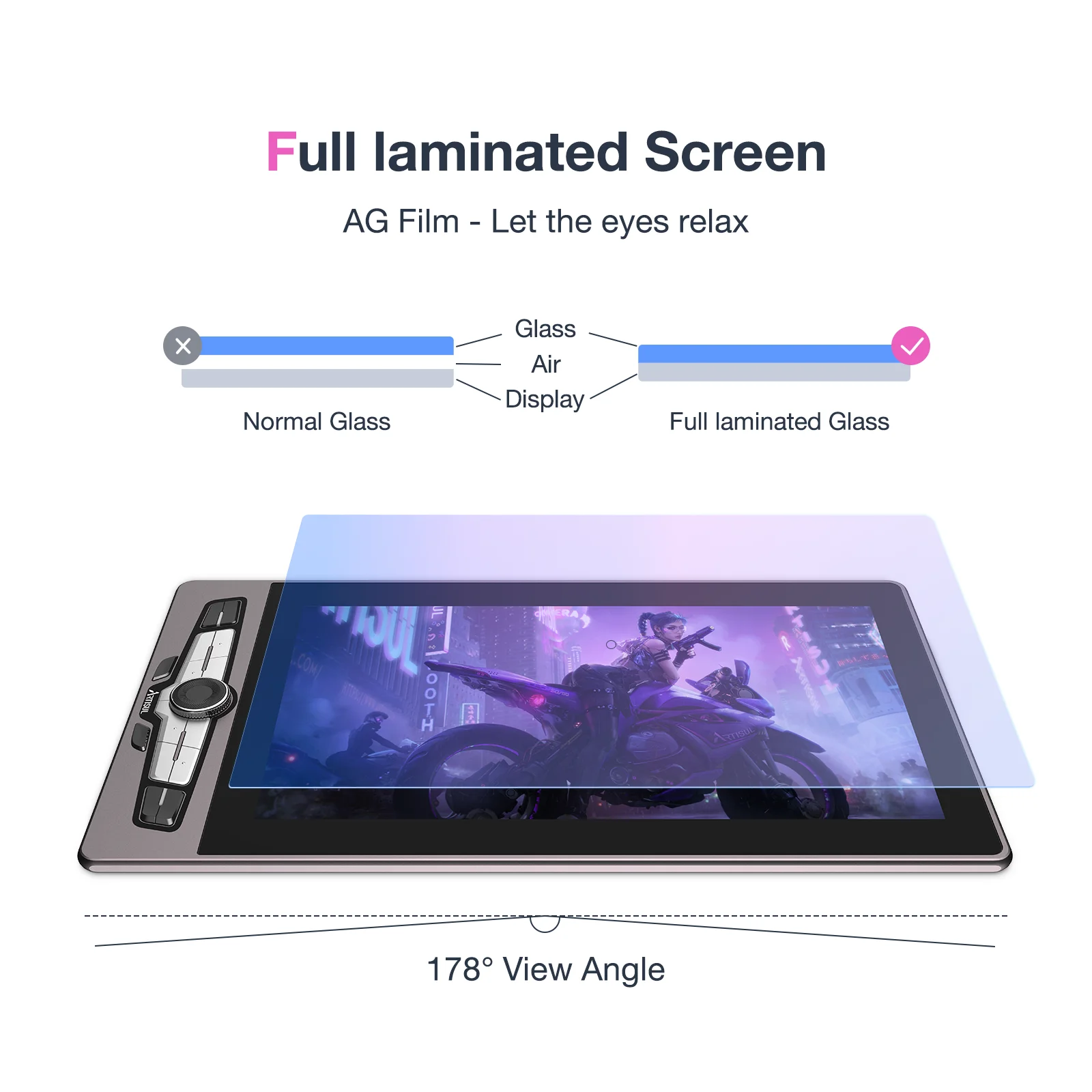 匿名発送★美品★Artisul SP1603 15.6インチ液晶ペンタブレット 61H6-imSudL._AC_UL210_SR210,