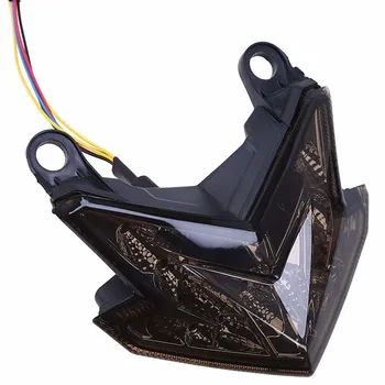 

Motorcycle Tail Light Led Turn Signal Lights Rear Brake Stop Cafe Racer Lamp Tail Light For Kawasaki Z800 2013 2014 2015