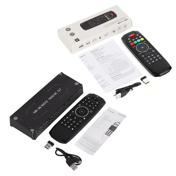 

G7 Win10 Wireless Air Mouse Mini Keyboard Gyroscope 2.4G Remote Control IR Learning Fly Mouse keyboard For Windows Win10 mini