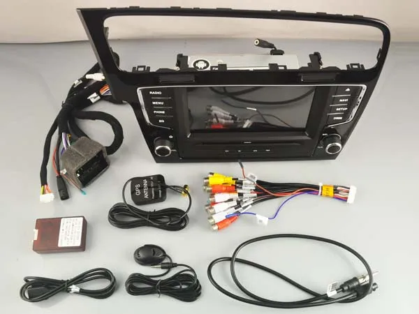 Flash Deal For VW Golf 7 MK7 2014 2015 2016 For Volkswagen MIB Infotainment System TouchScreen Android 9.0 Car Navigation Multimedia Player 5