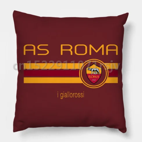 photo color AS Roma чехол для подушки/чехол для подушки, брендовый чехол для подушки из хлопка, чехол для подушки 45X45 см, 55X55 см(двусторонний - Color: photo color