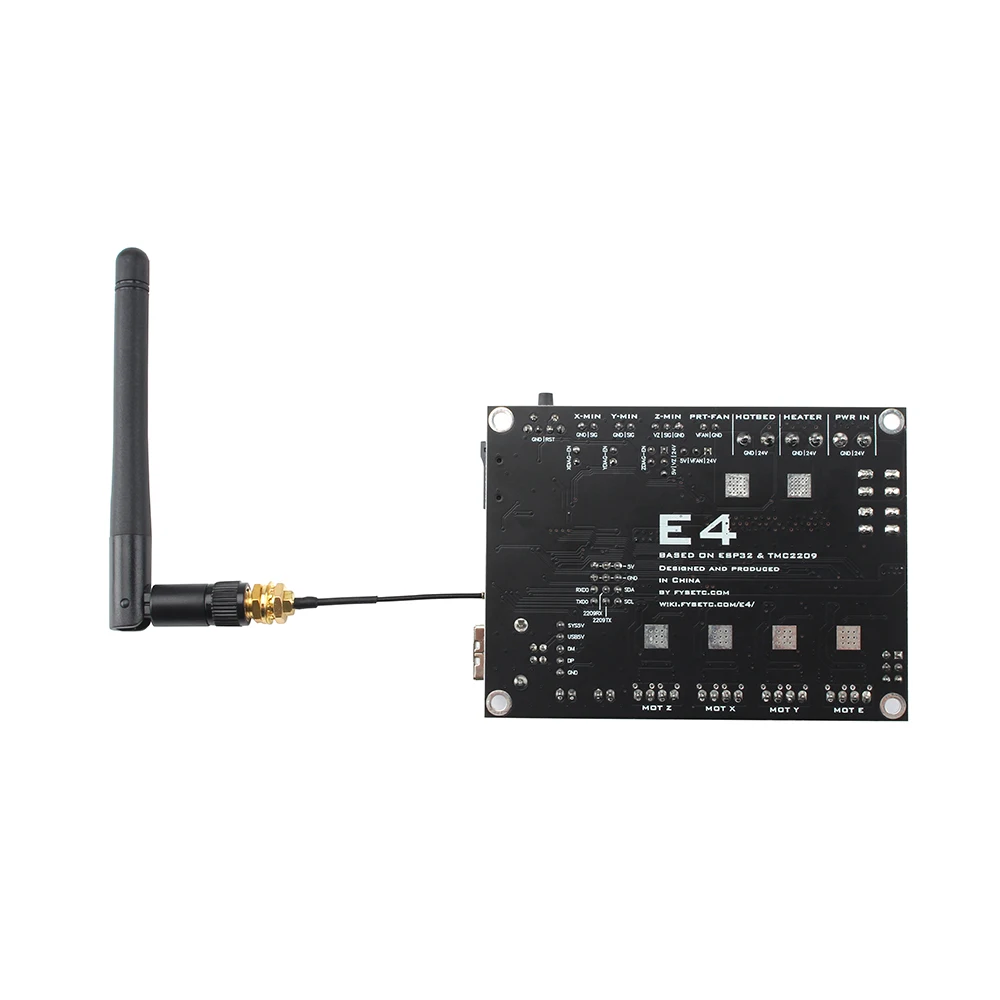 Placa de Controle da Impressora Baseado para a Impressora 3d do Flash de Fysetc e4 com Wi-fi e Bluetooth Pces 3d 4 Tmc2209 240mhz 16m - Imagem 5