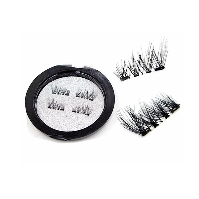 

Magnetic Eyelashes Magnetic Lashes 2 Magnets Half Cover Fake Eyelash,PestaÃ±as Magnetica,No Glue False Eyelashes Extension 1 Pair