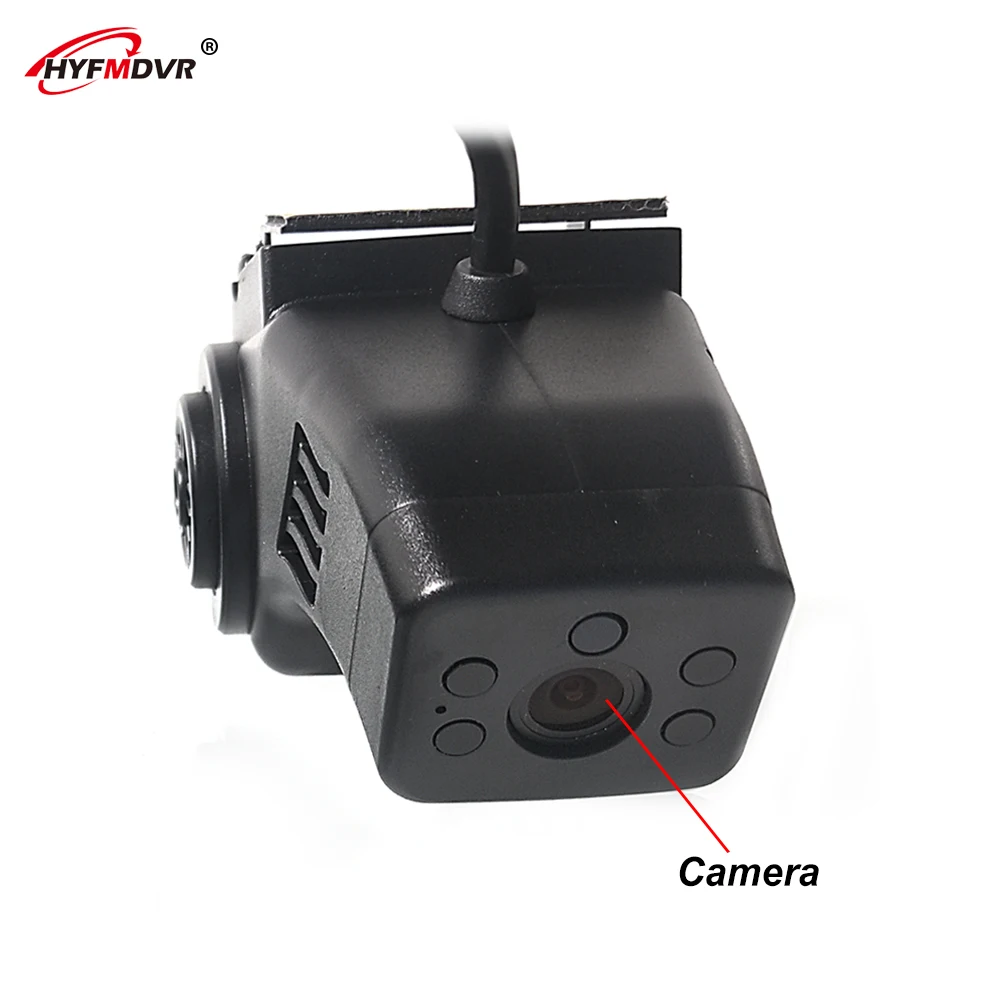 HYFMDVR двойной объектив автобус зеркало заднего вида камера безопасности PAL/NTSC