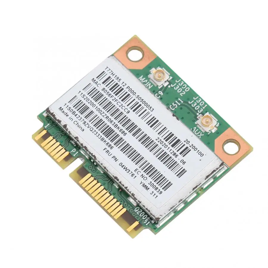 Для беспроводной сетевой карты BroadCom BCM94313HMGB 300 Мбит/с Bluetooth 4,0 для lenovo Z480/Z580/Z485/Y480