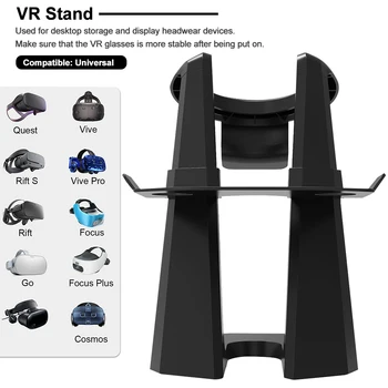 

Practical Stable Controllers Holder Universal Multifunction Non Slip Anti Friction Office Home VR Headset Stand Display Shelf